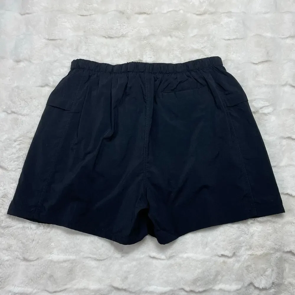🔥Vintage Marlboro Swim Trunks Men’s Large Black Adventure Team Mesh Lined Beach